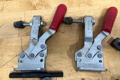 De-Sta-Co Cam Lever Clamps and Assorted 1/2" Clamp Down Hardware, T-Nuts, Studs, Riser Blocks