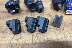 5C Collets (6), Command DF10 9/16" Collet, R8 Slitting Saw Holder, 2" x 3/4" Shank Shell Mill, Albrecht 0-5/16" Keyless Drill Chuck and More