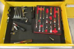 Kennedy 15-Drawer Locking Tool Chest, Portable with Keys and Contents