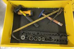 Kennedy 15-Drawer Locking Tool Chest, Portable with Keys and Contents