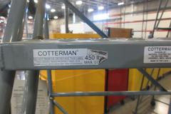 Cotterman 8-Step Rolling Stairs, 80" Maximum Height