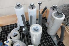 Magnetic Work Lights, Shrink Wrap Dispensers, and Tape