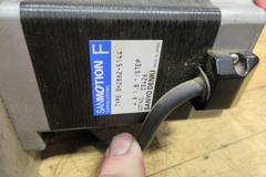 SanMotion F-Type SH2862-5144 Servo Motor / Drive Component Mounted w/ 6.5" 4-Jaw Chuck