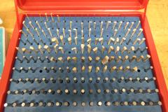 Meyer Gage Pins W/ Case .011"-.06" & Generic Pin Gage Set .061"-.250