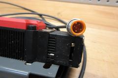 Used Haas 32-1095 CE DOOR INTERLOCK ASSY B (NO KEY) W/ Mounting Bracket & Cable