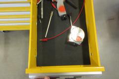 Kennedy 15-Drawer Locking Tool Chest, Portable with Keys and Contents