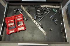 Kennedy 19-Drawer Rolling Tool Chest with Top and Bottom Units, Side Shelf and Contents