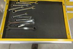 Kennedy 15-Drawer Locking Tool Chest, Portable with Keys and Contents