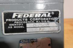 Federal Dimensionair Gage  W/1.1185 & 1.2522 Head