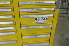 Kennedy 15-Drawer Locking Tool Chest, Portable with Keys and Contents