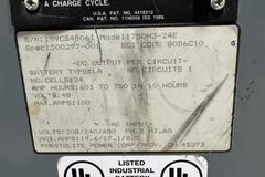 Linde E20 Electric Forklift 3,400# Cap, Side-Shift, Independent Fork Adjust, Hobart EZ-Charge Battery Charger