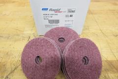 Norton Hook & Loop Disc's 4-1/2" x 7/8" Medium Grit & Standard Abrasives 6-1/2" Buff & Blend Discs
