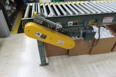 Hytrol 22" x 25' Powered Roller Conveyor System with Foot Pedal, (2) 10' Sections and (1) 5' Section