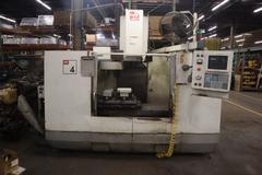 Haas VF-4 CNC Vertical Machining Center, 20 Station Carousel  Tool Changer, 7500 RPM Spindle, Chip Auger, Programmable Coolant