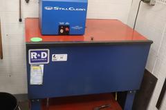 R & D Fountain Industries Parts Washer with StillClean Reclaim Unit