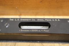 Starrett No. 199 Master Precision Level .0005"/1'