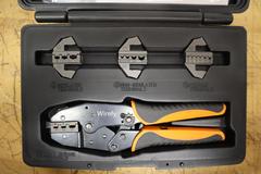 Electrical Tool Lot – Uaoii TY003 Cordless Heat Gun, Weller D550 & Wirefy Crimp Kit