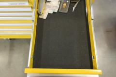 Kennedy 15-Drawer Locking Tool Chest, Portable with Keys and Contents