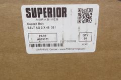 Norton 65077 1-1/2" x 60" 100 Grit Belts (6 Boxes) Superior A018371 2" x 48" 36 Grit Belts (50) & MORE! NEW!