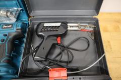 Electrical Tool Lot – Uaoii TY003 Cordless Heat Gun, Weller D550 & Wirefy Crimp Kit