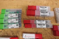Carbide End Mills, NIB 5/8"-3/4" Helical, Redline, Fullerton, Ceratizit Brands