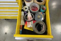 Kennedy 15-Drawer Locking Tool Chest, Portable with Keys and Contents