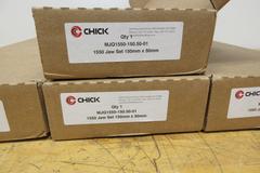CHICK 1550 Quick-Lok Chick Vise Aluminum Soft Jaws MJQ1550-150.50-01 (4) *NEW*