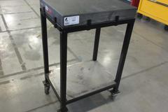 Mitutoyo "Graplate" Grade A Black Granite 24"x18"x3" Surface Plate on Portable Stand