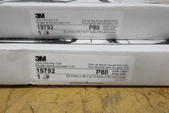 3M and Other Roloc Abrasives, Scotchbrite Polishers, (2) Rolls 3M Utility Cloth 1" x 80 Grit