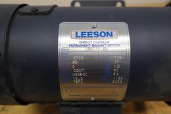 LEESON Permanent Magnet DC General Purpose Industrial Electric Motor 1/2 HP 042D17FK19B