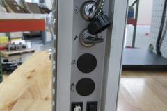 Used Haas 32-6027 FRONT PANEL ASSY MILL STORAGE CABINET W/ LCD DISPLAY