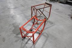 Steel Drum Cradle with Wheels for 55 Gallon Barrels (2 pcs)