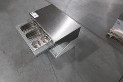 Haas Front Shelving Unit, With Writing Table & Sliding Drawer Storage Tray (21)