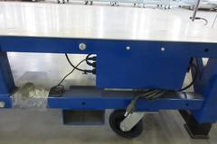 Built MB 1200 5' X 3' Portable Electric Lift Table w Fork Slots w Removable Top