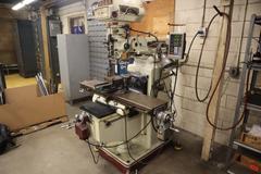 Acer Ultima 3VK Vertical Knee Mill, Newall 3-Axis DRO, X & Y-Axis Servo Power Feeds, Power Quill Feed