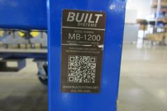 Built MB 1200 5' X 3' Portable Electric Lift Table w Fork Slots w Removable Top