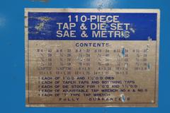 Continental Int. Tap & Die Set w/ Case