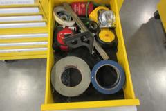 Kennedy 15-Drawer Locking Tool Chest, Portable with Keys and Contents