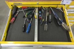 Kennedy 15-Drawer Locking Tool Chest, Portable with Keys and Contents