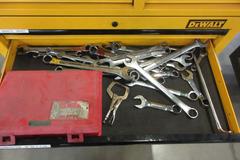 Dewalt 11-Drawer Rolling Tool Chest with Top and Bottom Units and Contents