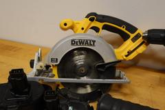 DeWALT 18V Cordless Power Tools - Circular Saw, Sawzall, 1/2" Drills, 1/4" Impact & Batteries 