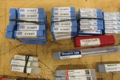 Carbide End Mills 3/32-1/2" New in Packages, Various Brands 