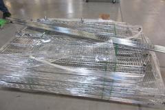 Uline Wire Shelving, Large Assortment of Mainly 60" x 18" Wire Shelves