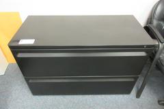 Horizontal 2 Drawer Metal File Cabinets (2pcs)