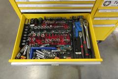 Kennedy 15-Drawer Locking Tool Chest, Portable with Keys and Contents