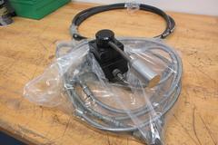 Lexair 5C 5 - Tri-Grip Collet Closer Mounted On Fixture W/ Open/Close Valve 