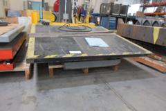 Autoquip Series 35 Scissors Lift  with 56" x 48" Table, Transition Ramp, Remote Foot Trip