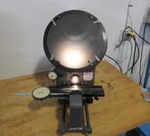 MicroVu Model 500HP 12" Benchtop Optical Comparator with Stage Travel Indicators