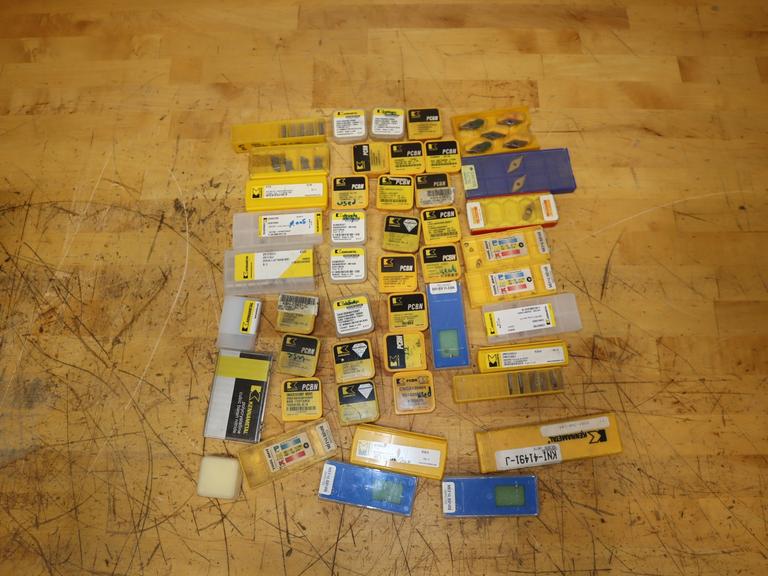 Kennametal, Mitsubishi, Sumitomo - Assorted Carbide Inserts 