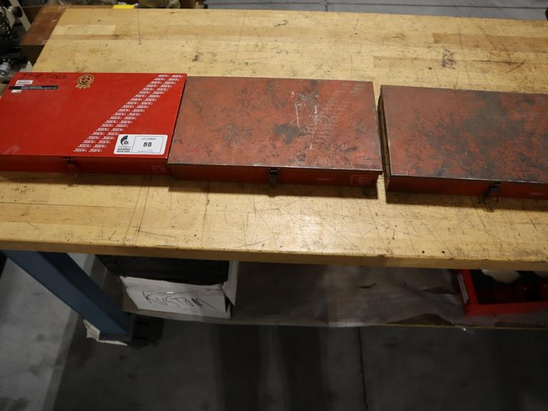 SPI Pin / Plug Gages, (2 Boxes) .061 - 250" Plus and (1) .251-.500" PLus - Incomplete